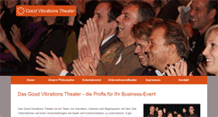 Desktop Screenshot of good-vibrations-theater.de